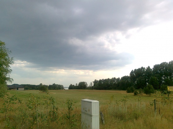 Zagórze k/Wolina, Zalew Szczeciński - działka z linią brzegową.